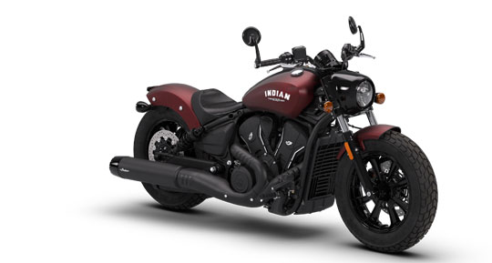 Scout Bobber Base - Maroon Metallic Smoke